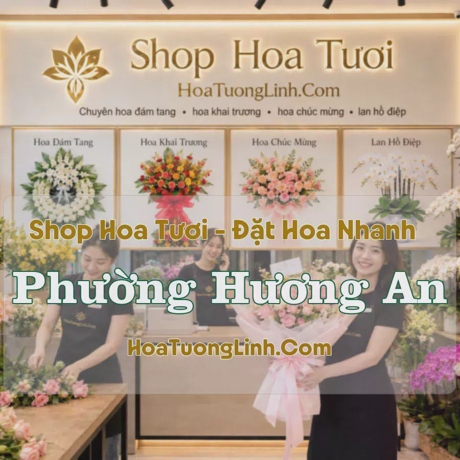 Shop Hoa Phường Hương An, Huế - Nhiều Kiểu Dáng