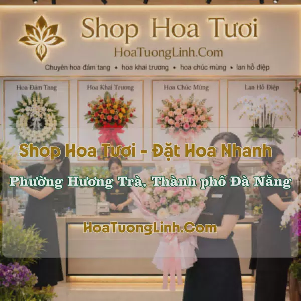 Shop Hoa Phường Hương Trà, Đà Nẵng - Nhiều Kiểu Dáng