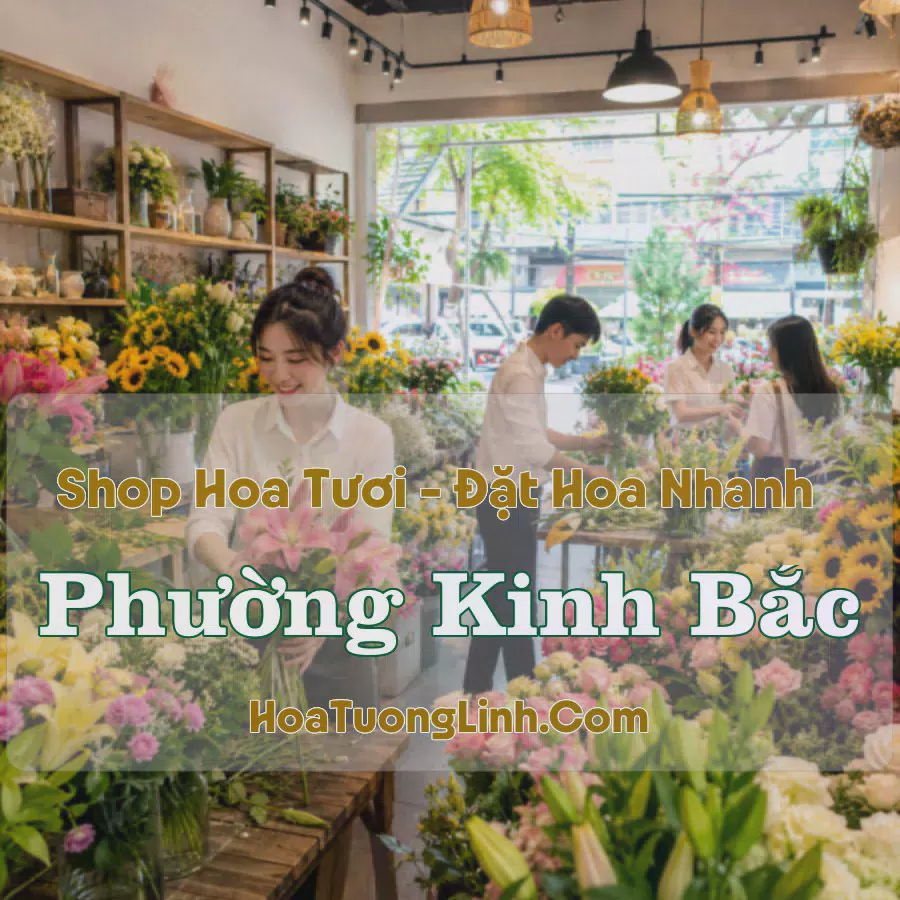 Shop Hoa Phường Kinh Bắc, Bắc Ninh - Thiết Kế Theo Yêu Cầu