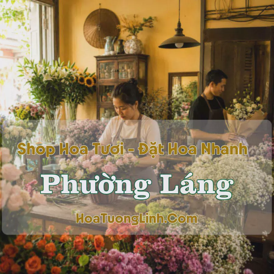 Shop Hoa Tươi Phường Láng, Hà Nội - Thiết Kế Theo Yêu Cầu