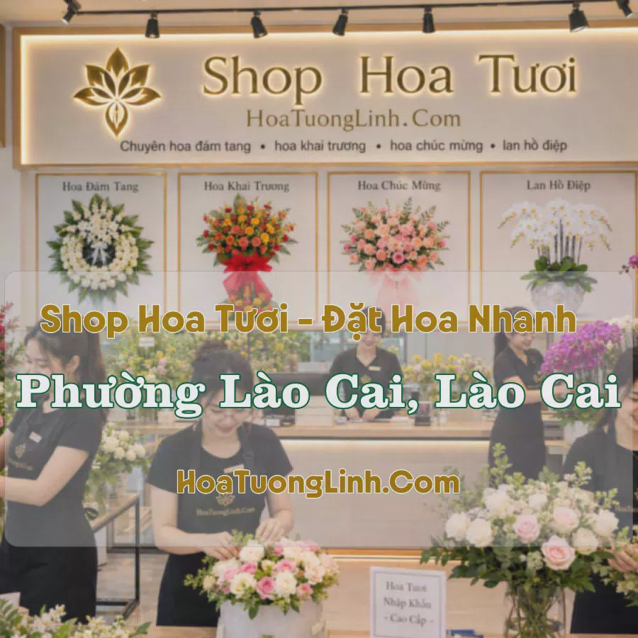 Shop Hoa Tươi Phường Lào Cai, Lào Cai - Giao Tận Nơi