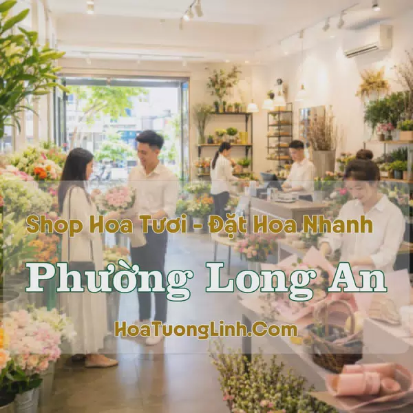 Cửa Hàng Hoa Tươi Phường Long An, Tây Ninh - Nhiều Mẫu Đẹp