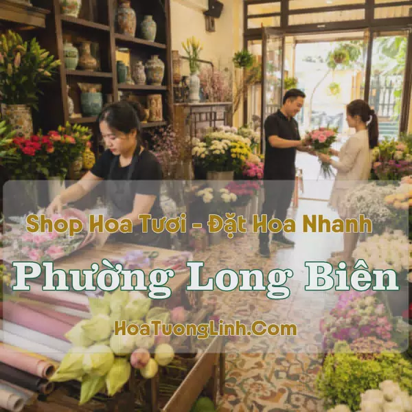 Tiệm Hoa Tươi Phường Long Biên, Hà Nội - Đặt Hoa Online