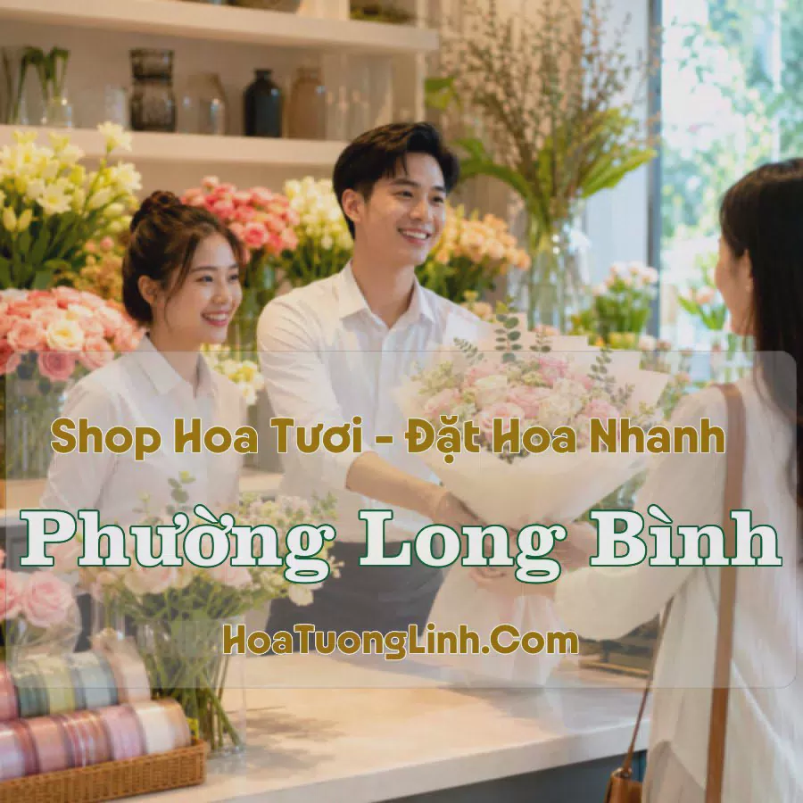 Tiệm Hoa Tươi Phường Long Bình, Đồng Nai - Giao Tận Nơi