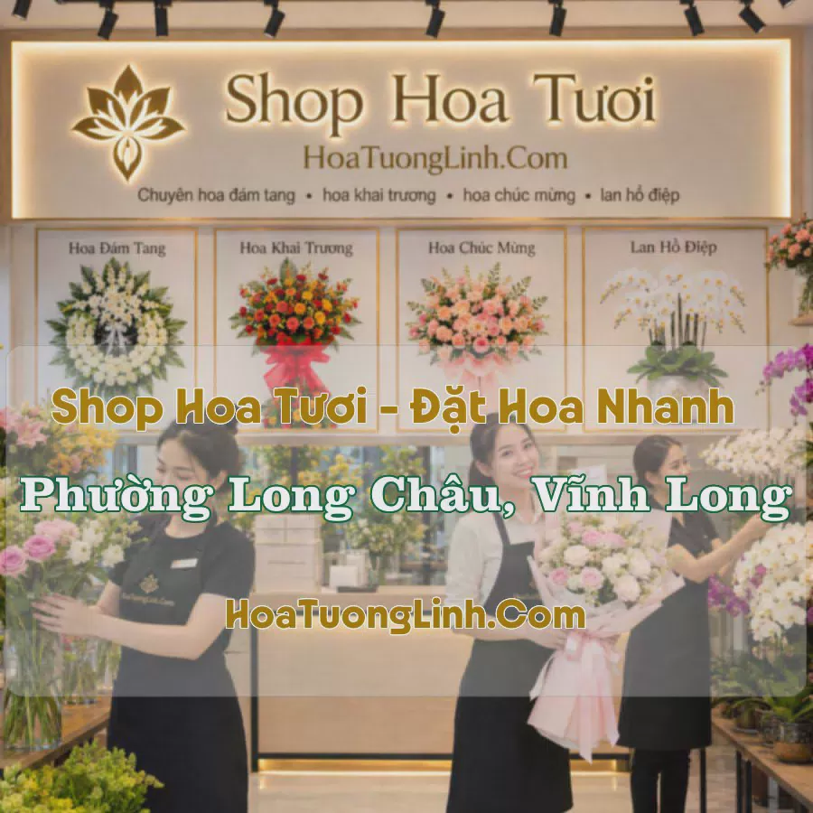 Đặt Hoa Phường Long Châu, Vĩnh Long - Tư Vấn Mẫu Phù Hợp