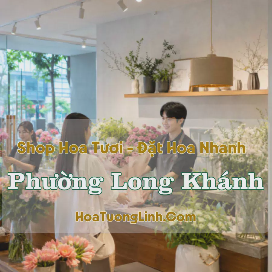 Shop Hoa Phường Long Khánh, Đồng Nai - Thiết Kế Theo Yêu Cầu