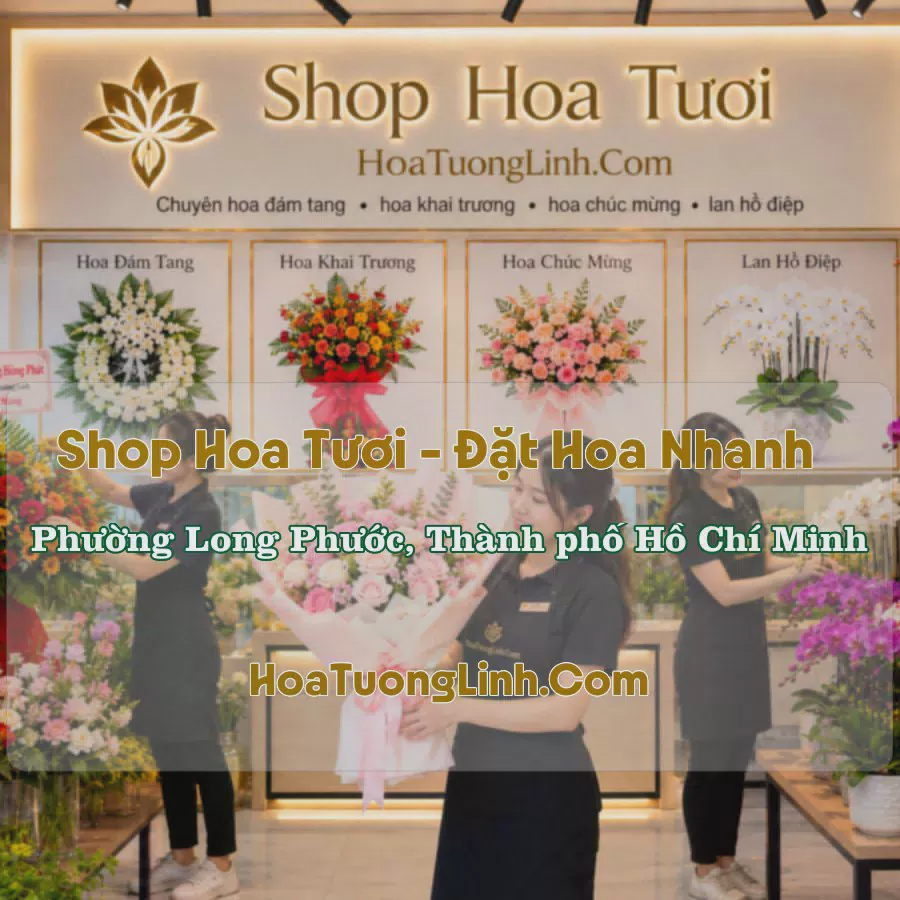 Tiệm Hoa Phường Long Phước, TP.HCM - Giao Nhanh