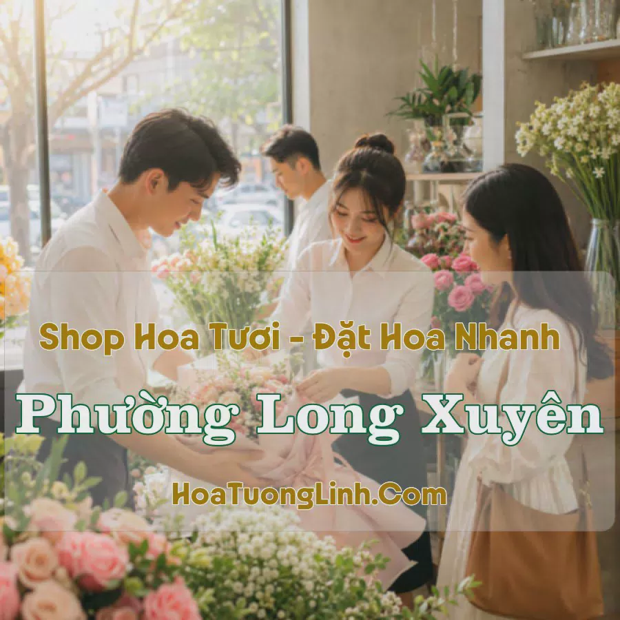Shop Hoa Tươi Phường Long Xuyên, An Giang - Nhiều Mẫu Đẹp