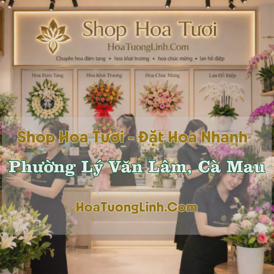 Tiệm Hoa Phường Lý Văn Lâm, Cà Mau - Chọn Theo Dịp