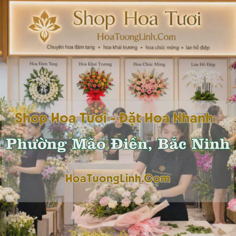 Đặt Hoa Online Phường Mão Điền, Bắc Ninh - Tư Vấn Mức Chi