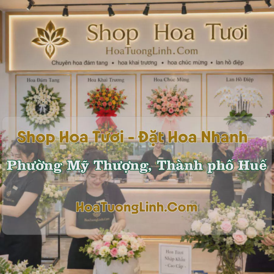 Shop Hoa Tươi Phường Mỹ Thượng, Huế - Giao Tận Nơi