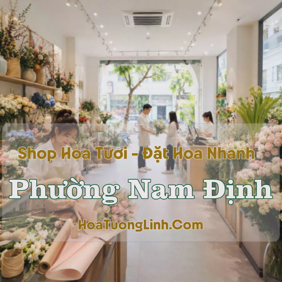 Tiệm Hoa Tươi Phường Nam Định, Ninh Bình - Giao Nhanh