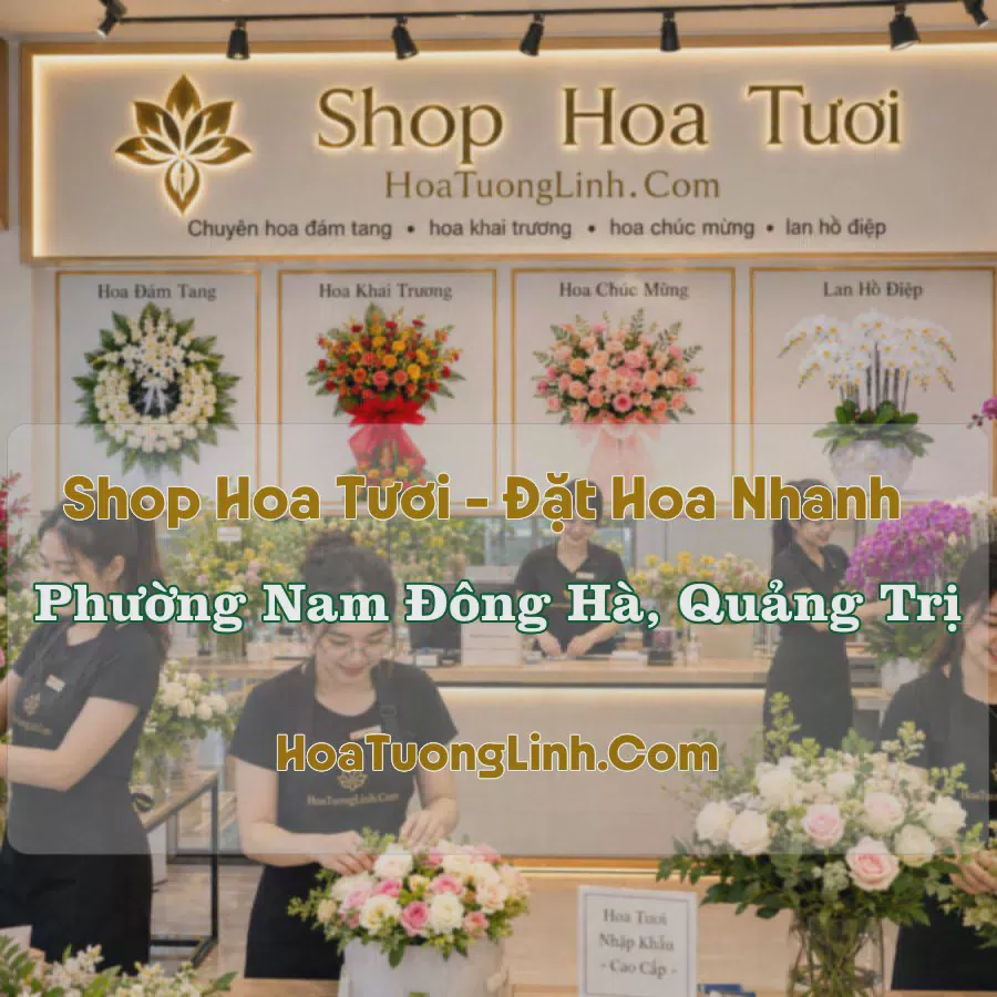 Giao Hoa Tươi Phường Nam Đông Hà, Quảng Trị - Liên Hệ Chọn Mẫu