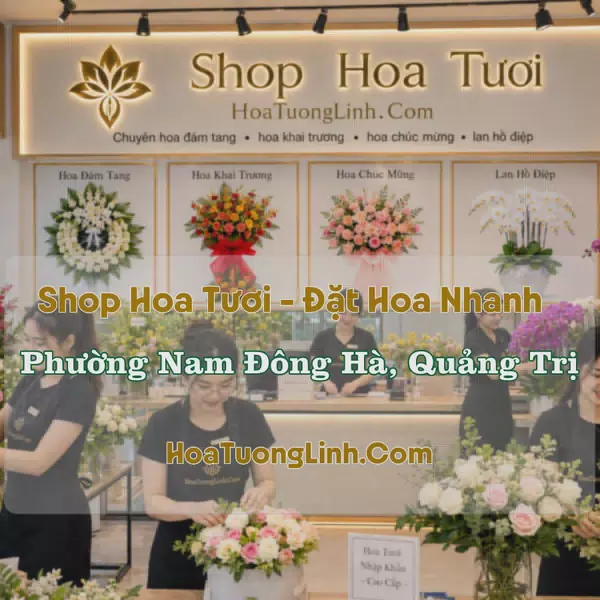 Giao Hoa Tươi Phường Nam Đông Hà, Quảng Trị - Liên Hệ Chọn Mẫu