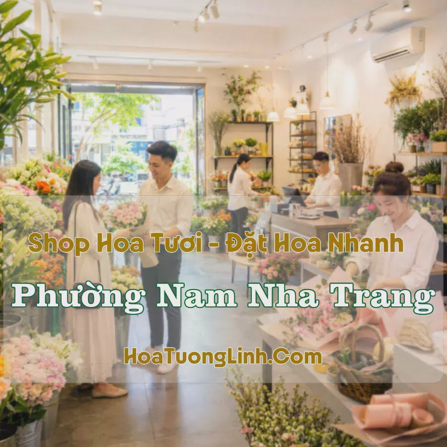 Cửa Hàng Hoa Tươi Phường Nam Nha Trang, Khánh Hòa - Nhiều Mẫu Đẹp