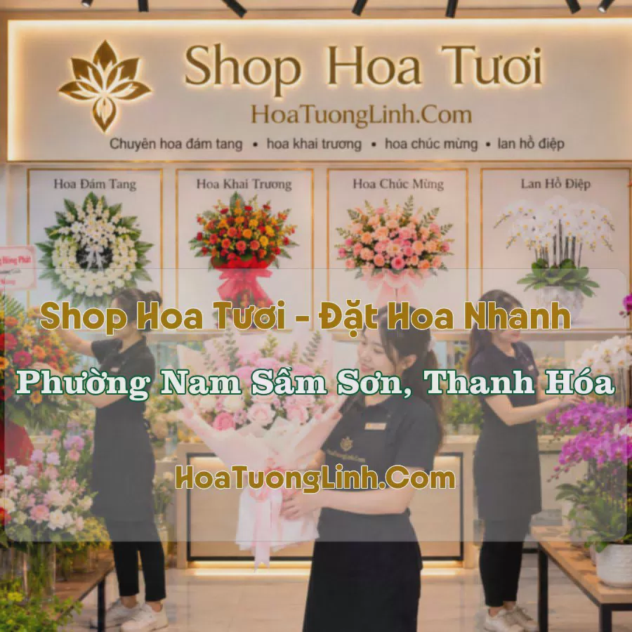 Tiệm Hoa Phường Nam Sầm Sơn, Thanh Hóa - Chọn Theo Dịp