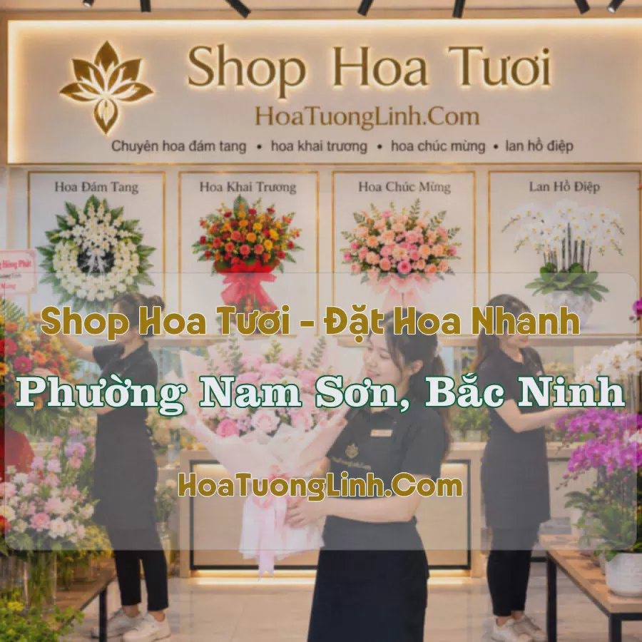 Tiệm Hoa Phường Nam Sơn, Bắc Ninh - Chọn Theo Dịp