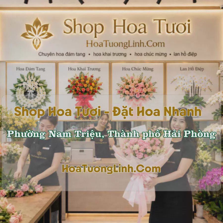 Shop Hoa Tươi Phường Nam Triệu, Hải Phòng - Giao Tận Nơi