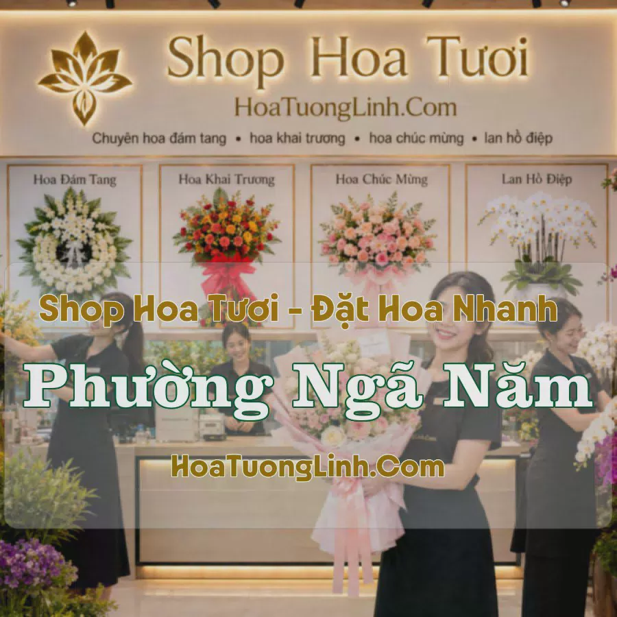 Shop Hoa Tươi Phường Ngã Năm, Cần Thơ - Giao Tận Nơi
