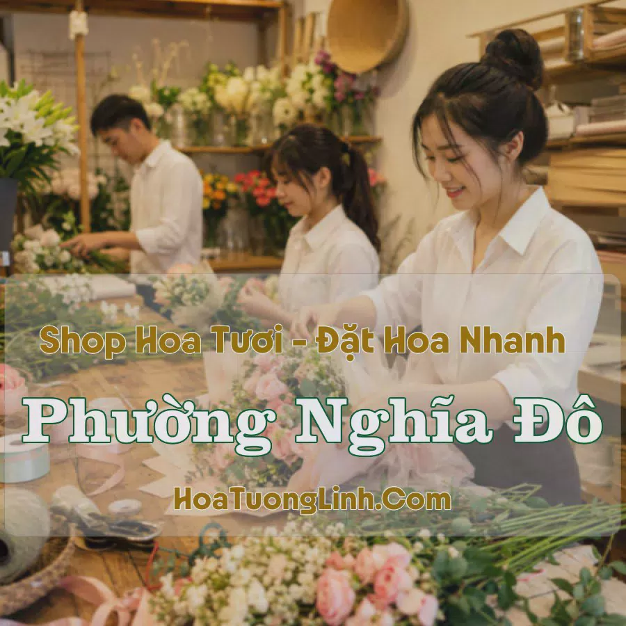 Shop Hoa Tươi Phường Nghĩa Đô - Hà Nội