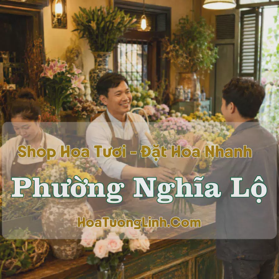 Tiệm Hoa Phường Nghĩa Lộ, Quảng Ngãi - Giao Nhanh