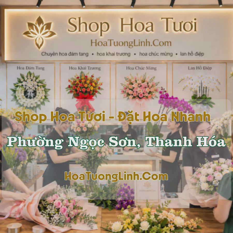 Đặt Hoa Online Phường Ngọc Sơn, Thanh Hóa - Tư Vấn Mức Chi
