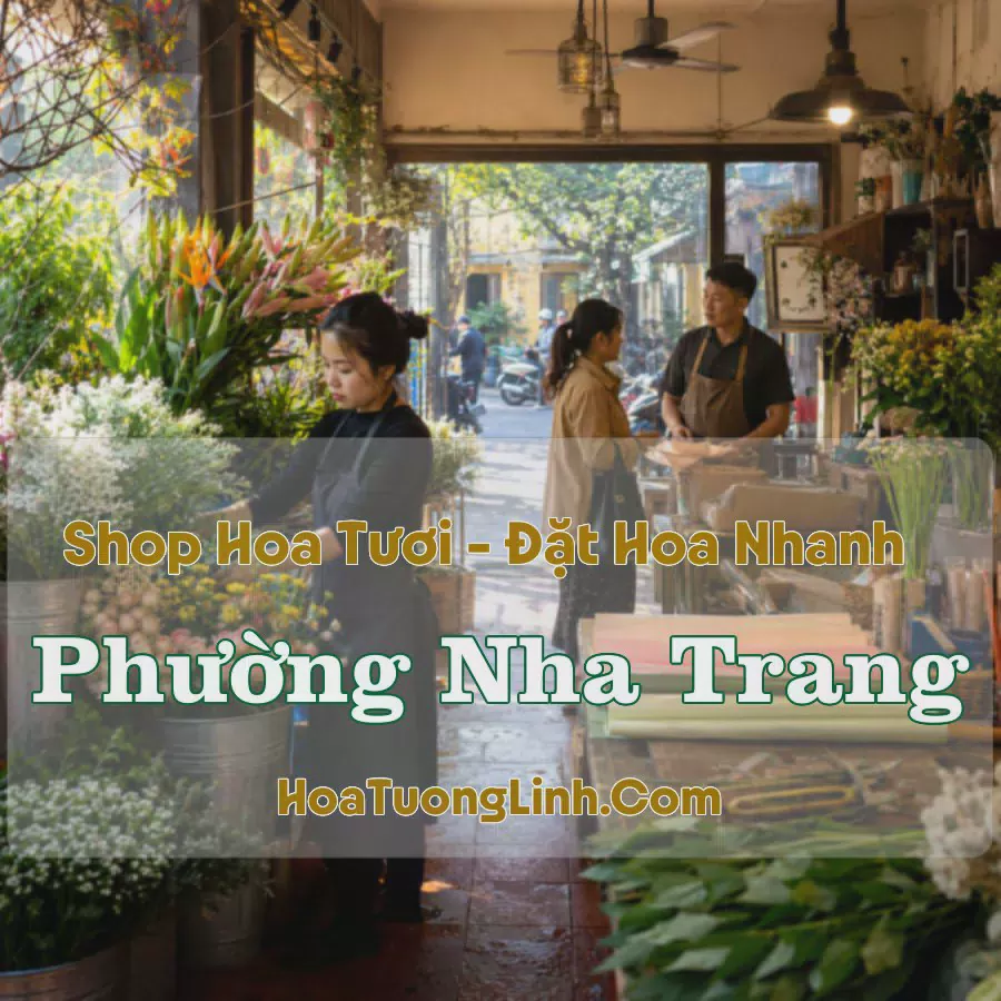 Cửa Hàng Hoa Tươi Phường Nha Trang, Khánh Hòa - Nhiều Mẫu Đẹp
