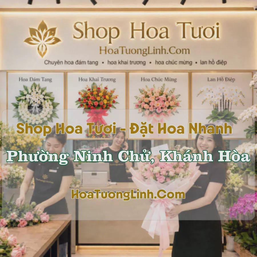 Shop Hoa Phường Ninh Chử, Khánh Hòa - Nhiều Kiểu Dáng