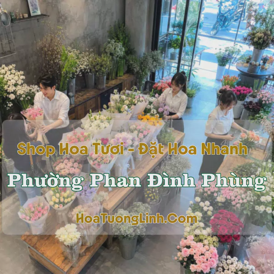 Cửa Hàng Hoa Tươi Phường Phan Đình Phùng, Thái Nguyên