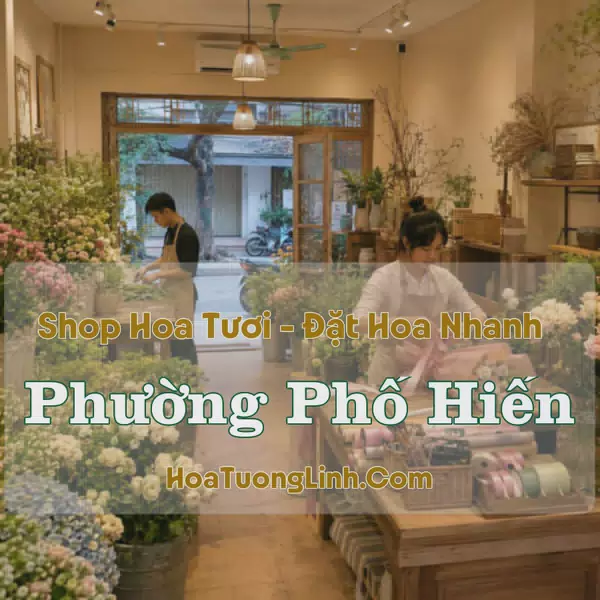 Tiệm Hoa Tươi Phường Phố Hiến, Hưng Yên - Đặt Hoa Online