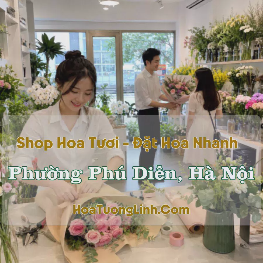 Shop Hoa Tươi Phường Phú Diễn, Hà Nội - Giao Tận Nơi