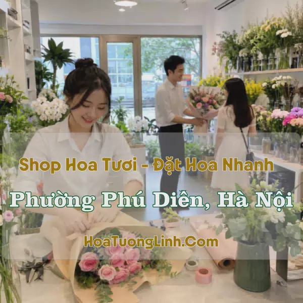 Shop Hoa Tươi Phường Phú Diễn, Hà Nội - Giao Tận Nơi