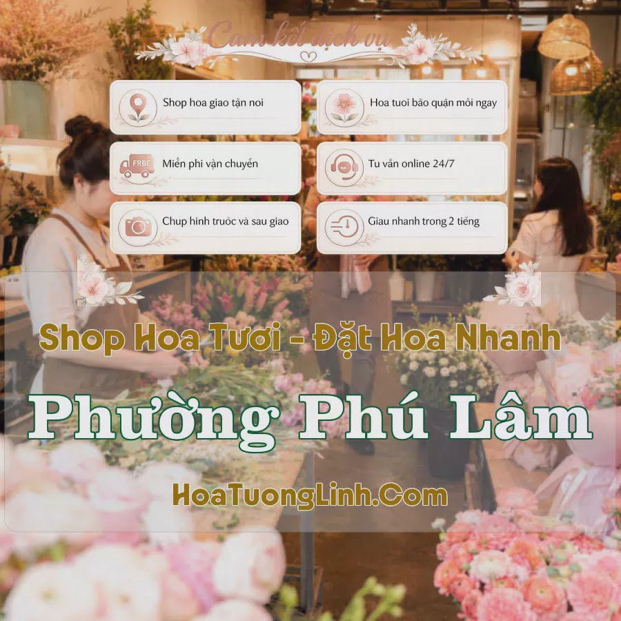 Shop Hoa Tươi Phường Phú Lâm - Hồ Chí Minh