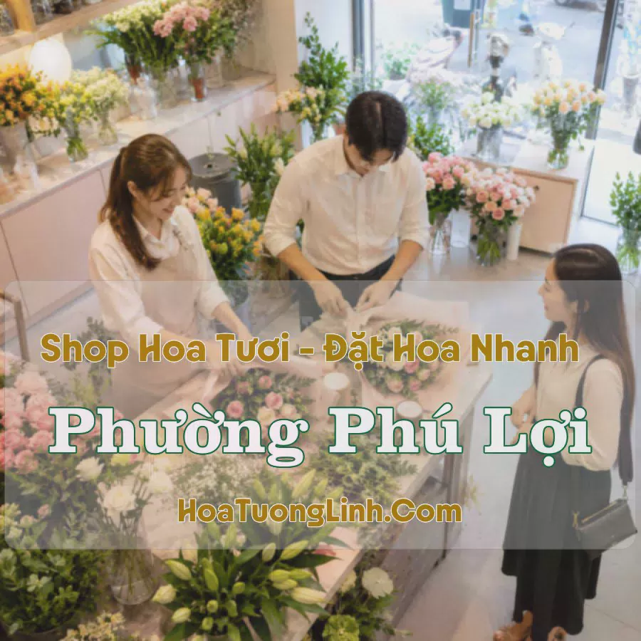 Tiệm Hoa Tươi Phường Phú Lợi, Cần Thơ - Nhiều Mẫu Đẹp