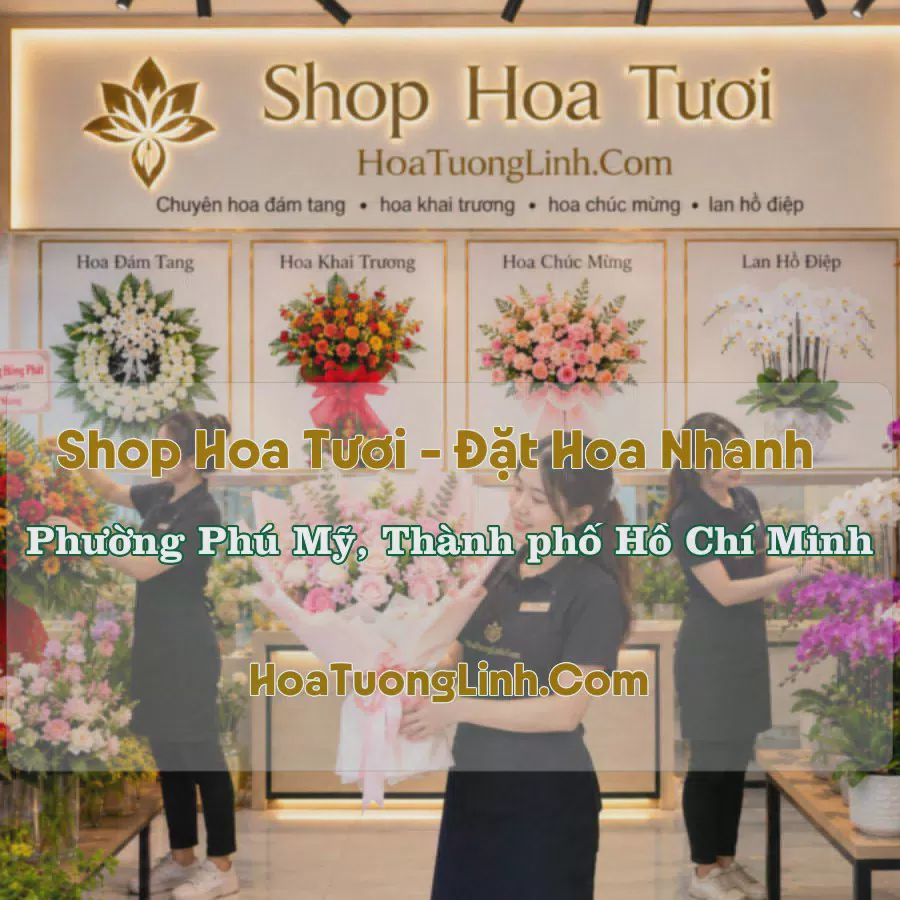 Shop Hoa Tươi Phường Phú Mỹ, TP.HCM - Giao Tận Nơi
