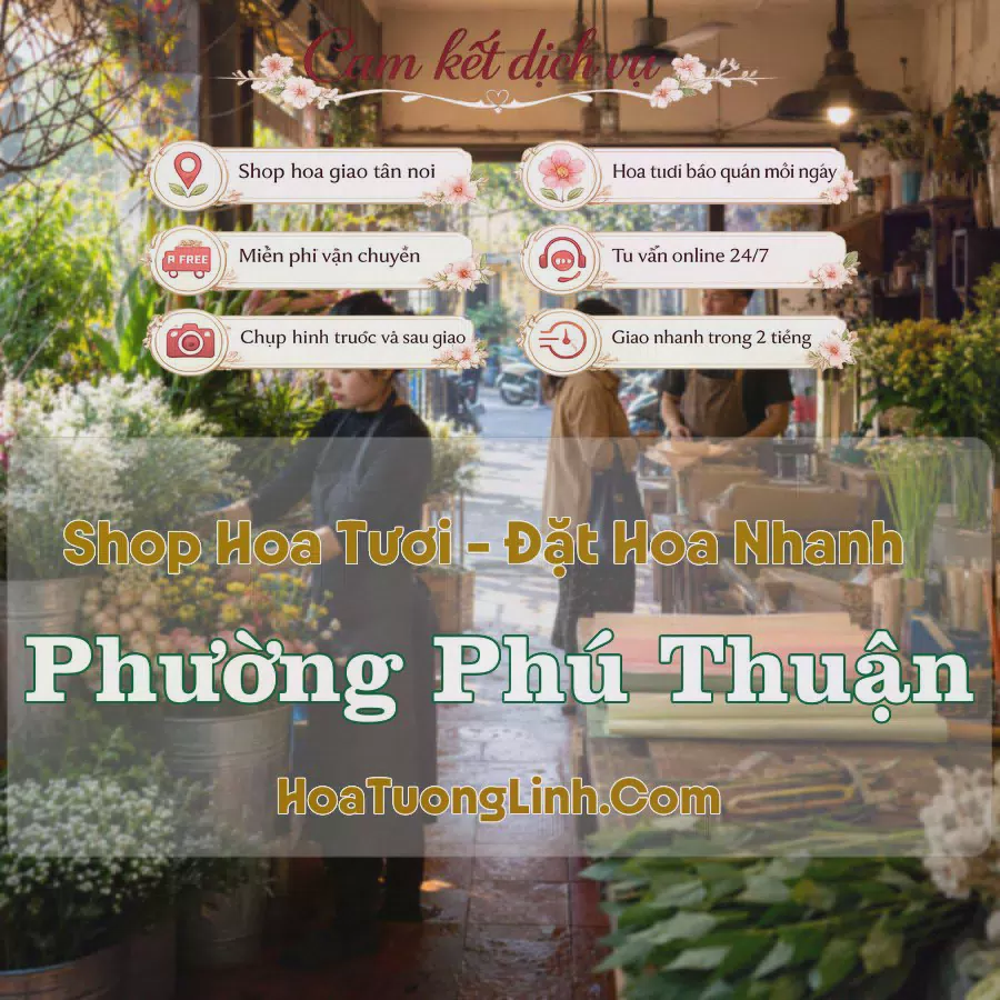 Shop Hoa Tươi Phường Phú Thuận - Hồ Chí Minh