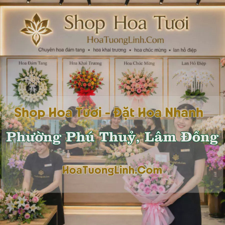 Tiệm Hoa Phường Phú Thuỷ, Lâm Đồng - Chọn Theo Dịp