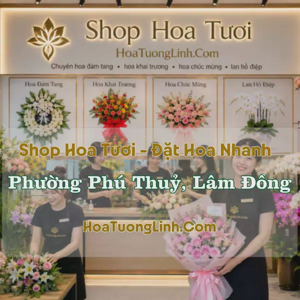 Tiệm Hoa Phường Phú Thuỷ, Lâm Đồng - Chọn Theo Dịp