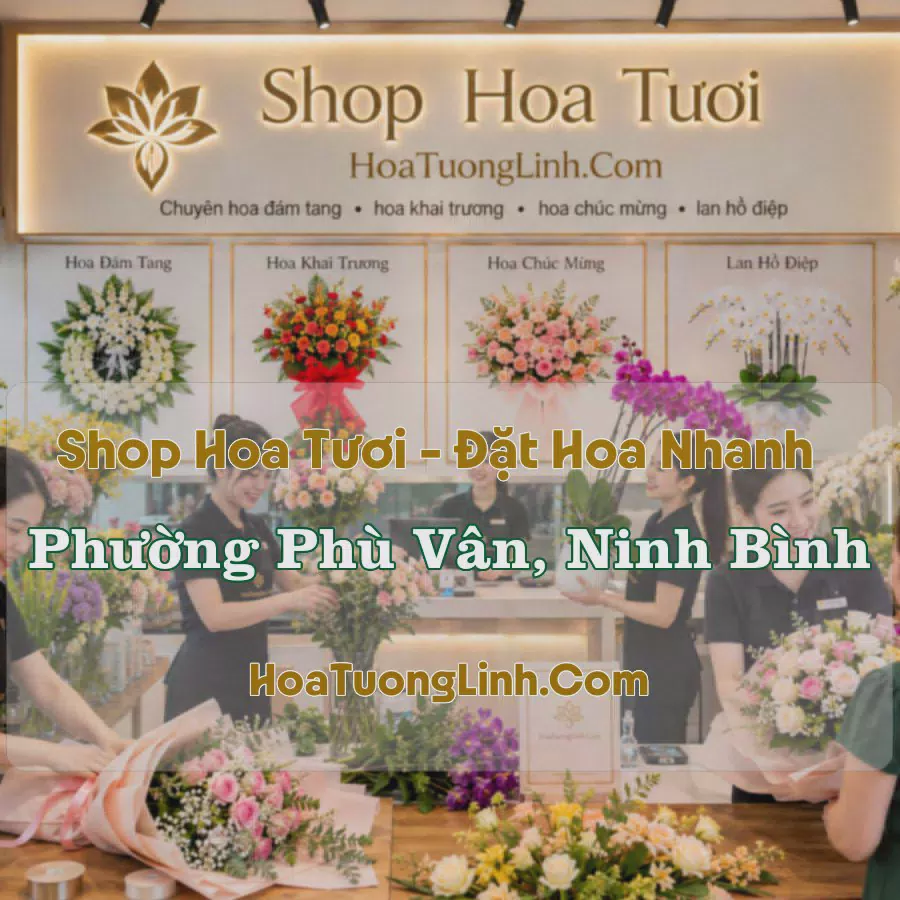 Shop Hoa Tươi Phường Phù Vân, Ninh Bình - Giao Tận Nơi