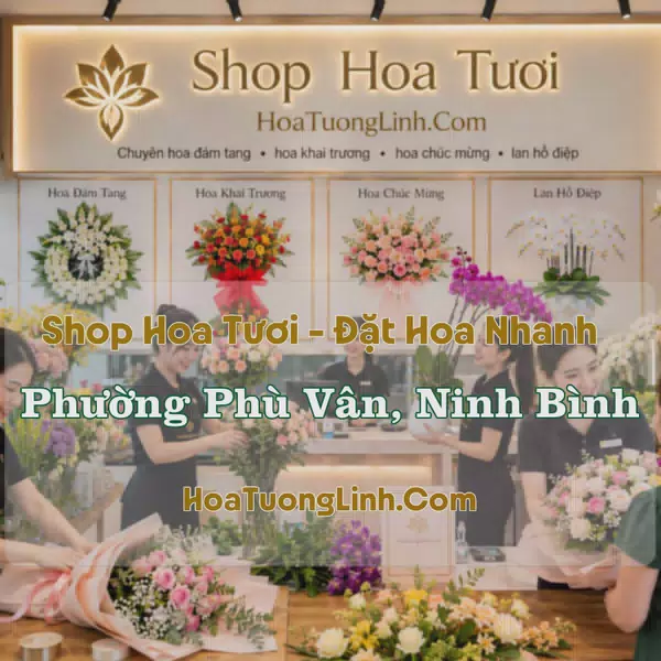 Shop Hoa Tươi Phường Phù Vân, Ninh Bình - Giao Tận Nơi