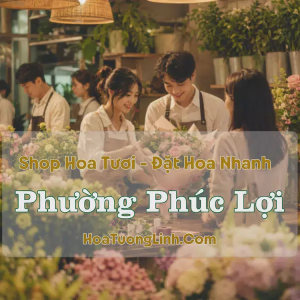 Tiệm Hoa Tươi Phường Phúc Lợi, Hà Nội - Giao Tận Nơi