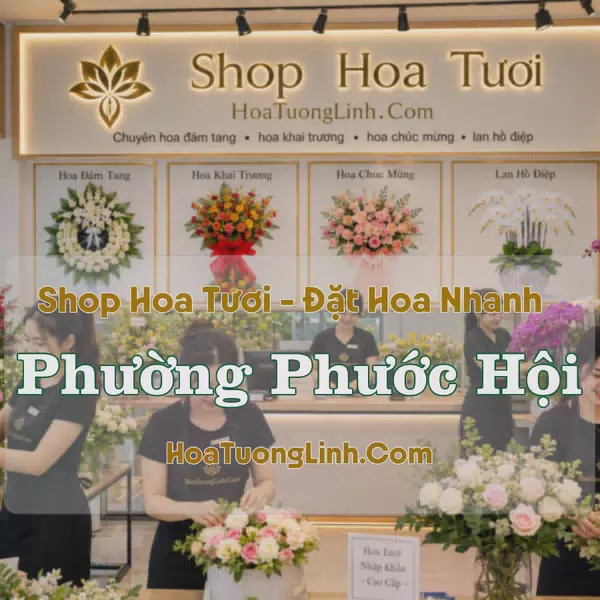 Cửa Hàng Hoa Tươi Phường Phước Hội, Lâm Đồng - Tư Vấn Chọn Mẫu