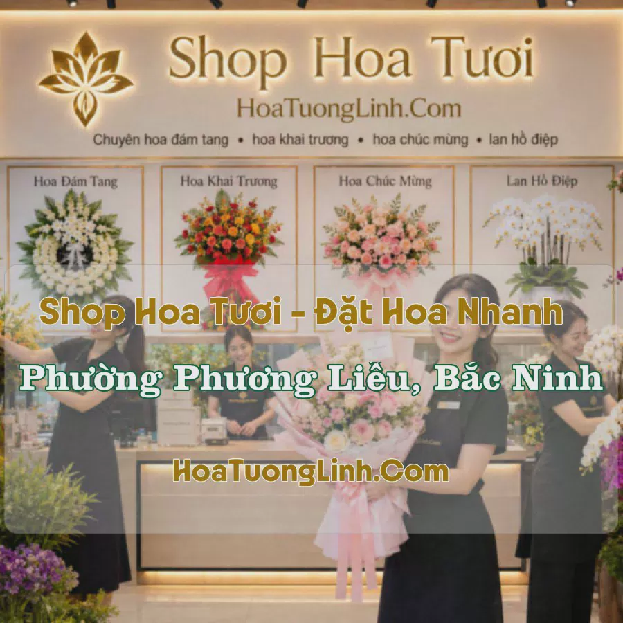 Tiệm Hoa Tươi Phường Phương Liễu, Bắc Ninh - Đặt Hoa Online