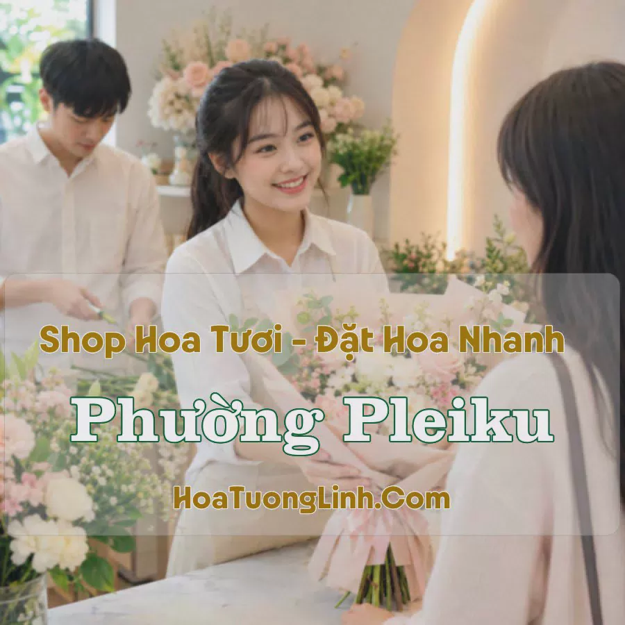 Tiệm Hoa Tươi Phường Pleiku, Gia Lai - Đặt Hoa Online