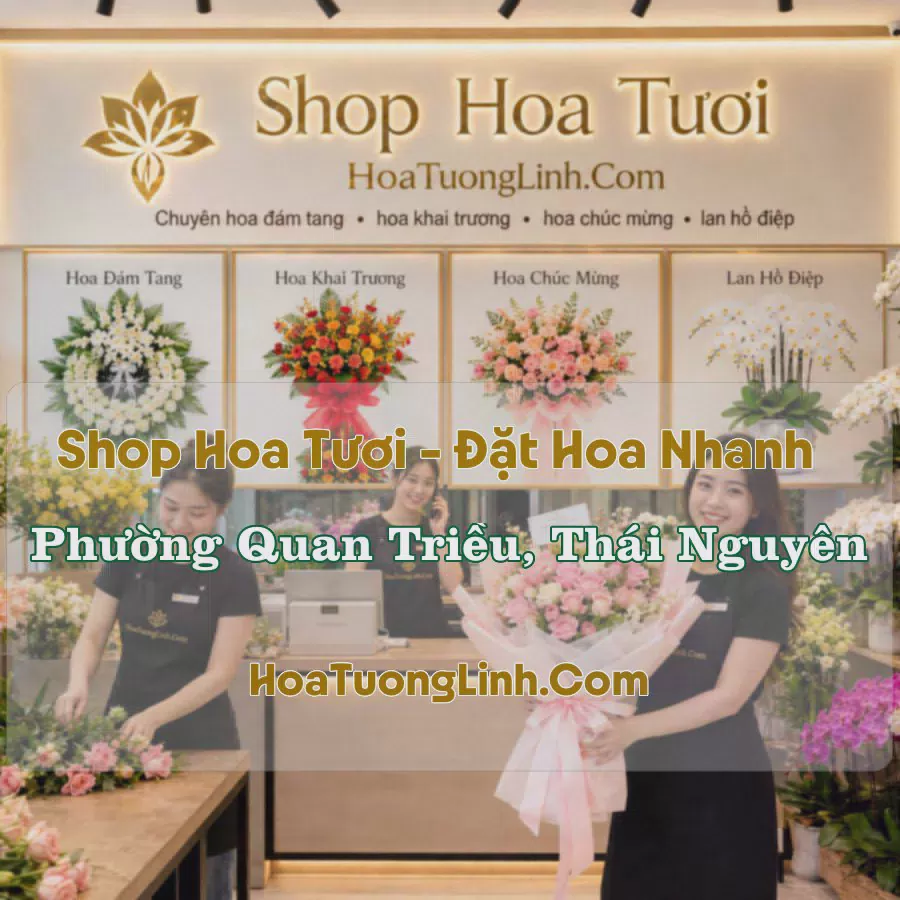 Tiệm Hoa Phường Quan Triều, Thái Nguyên - Chọn Theo Dịp