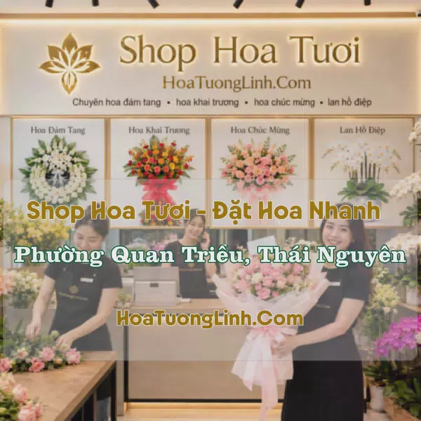 Tiệm Hoa Phường Quan Triều, Thái Nguyên - Chọn Theo Dịp