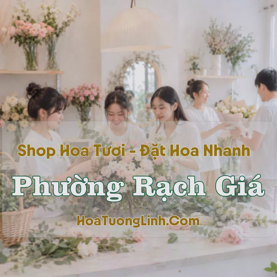Đặt Hoa Online Phường Rạch Giá, An Giang - Giao Nhanh
