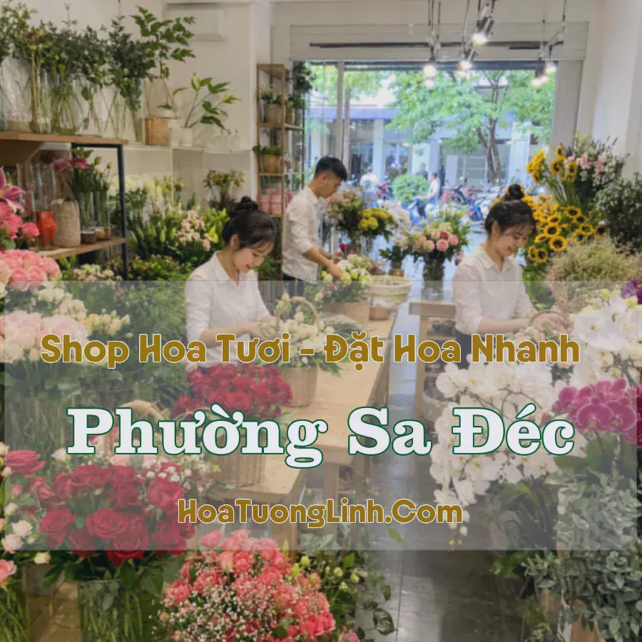 Shop Hoa Tươi Phường Sa Đéc, Đồng Tháp - Giao Tận Nơi
