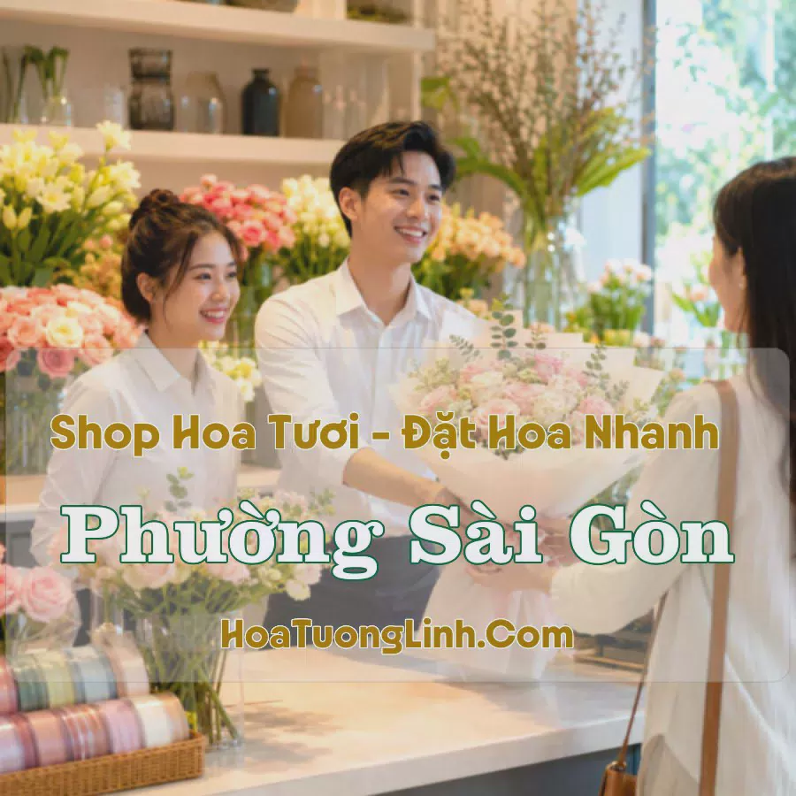 Shop Hoa Tươi Phường Sài Gòn, TP.HCM - Giao Tận Nơi