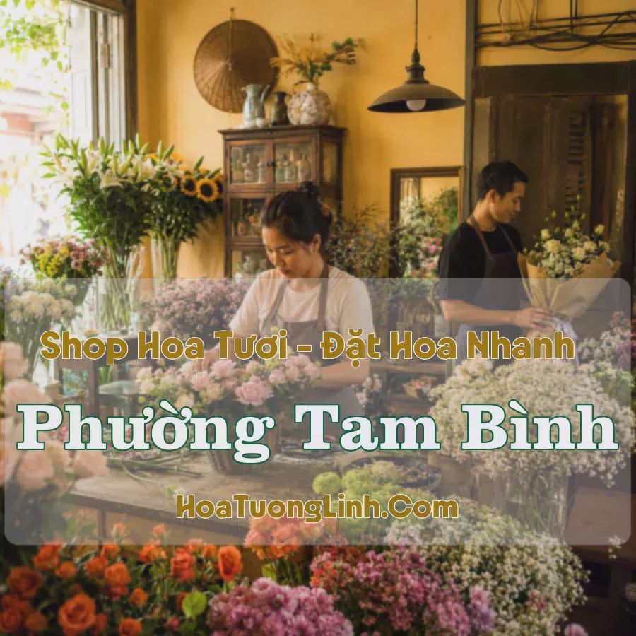 Shop Hoa Tươi Phường Tam Bình - TP.HCM